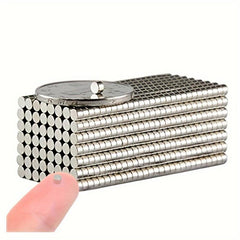 300pcs Small Magnets Mini Fridge Office Dry Erase Whiteboard Refrigerator 3x2mm