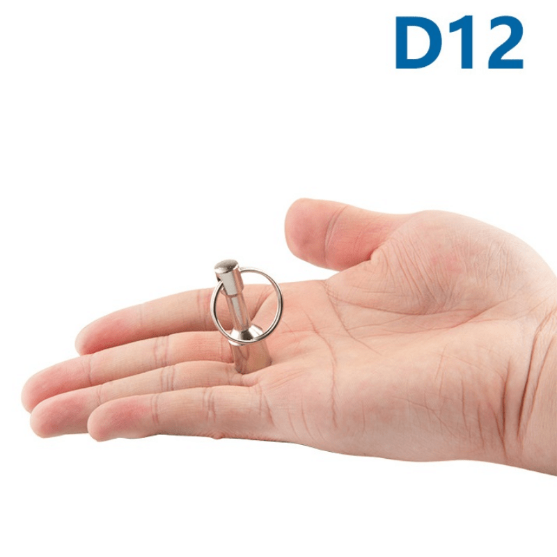 2pcs Neodymium Hook Magnets Key Chain Test Holder