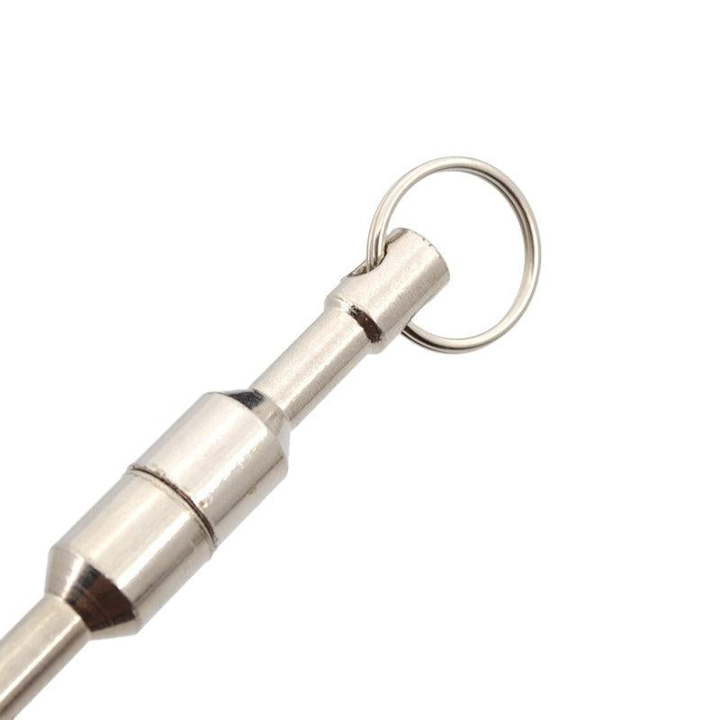 2pcs Neodymium Hook Magnets Key Chain Test Holder