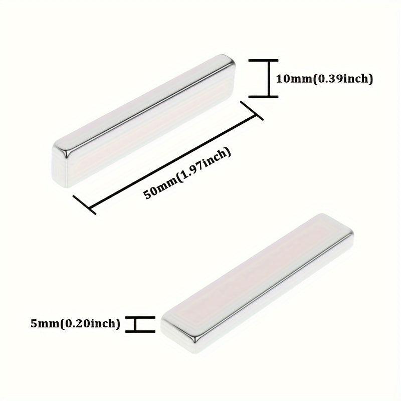 14pcs 50x10x3mm Neodymium Magnets Strong Magnet Bar