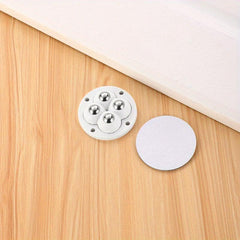 Self Adhesive Mute Wheel 4 Beads Furniture Casters Wheels 360 Rotation