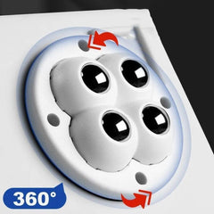 Self Adhesive Mute Wheel 4 Beads Furniture Casters Wheels 360 Rotation