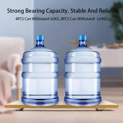 Self Adhesive Mute Wheel 4 Beads Furniture Casters Wheels 360 Rotation