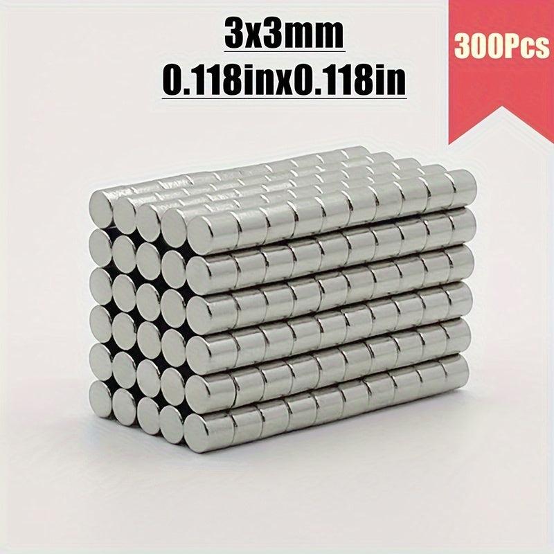 100pcs N35 NdFeB Round Neodymium Magnet 3x3mm