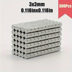 100pcs N35 NdFeB Round Neodymium Magnet 3x3mm