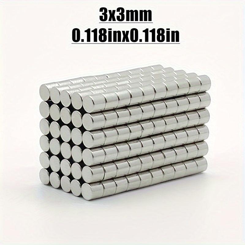 100pcs N35 NdFeB Round Neodymium Magnet 3x3mm