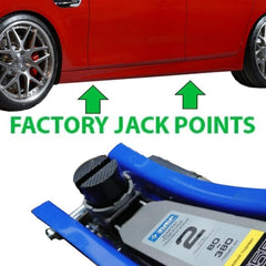 Rubber Jack Pad Frame Protector Adapter Jacking Tool Pinch Weld Side Disk