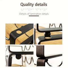 Creative Red Wine Wine Rack Shelf Living Room Wine Cabinet Table Decorations