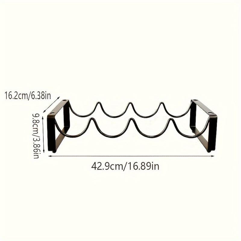 Creative Red Wine Wine Rack Shelf Living Room Wine Cabinet Table Decorations