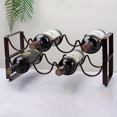 Creative Red Wine Wine Rack Shelf Living Room Wine Cabinet Table Decorations