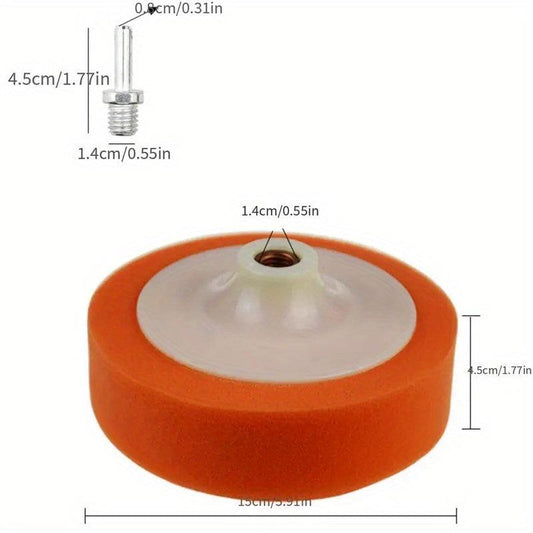 6 Inch 150mm Car Polishing Pad Sponge Wheel Waxing Disc