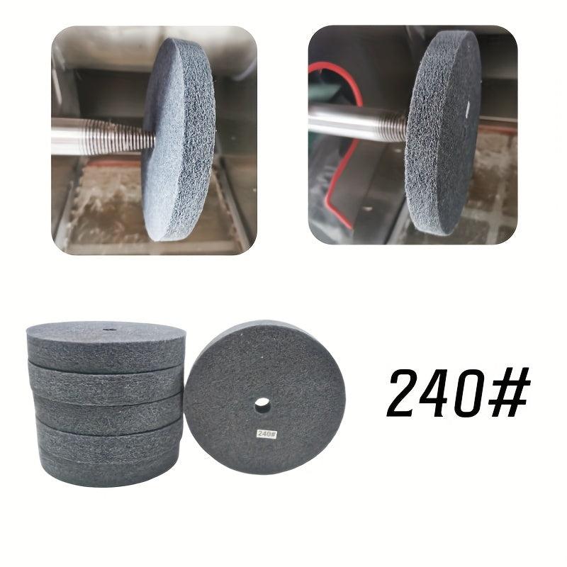 15 24 Cm Metal Surface Grinding Brushed Non-woven Nylon Grinding Wheel 240