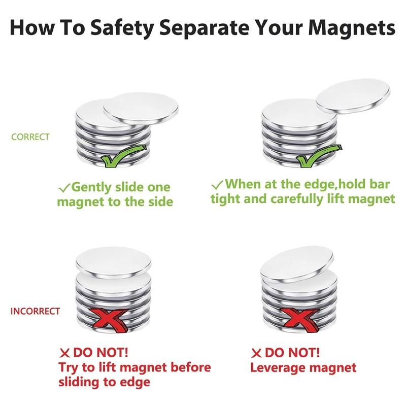 Strong Magnet 30 X 3 Mm 8 KG Pull Neodymium Magnets