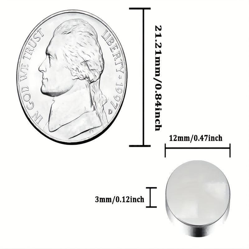 20pcs Small Round Neodymium Magnets 12x3mm Tiny Rare Earth Heavy Duty