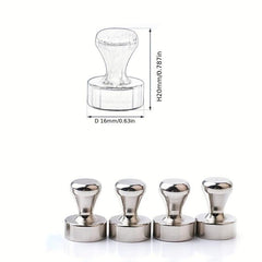 10pc Strong Magnets Whiteboard Refrigerator Small Push Pins Office