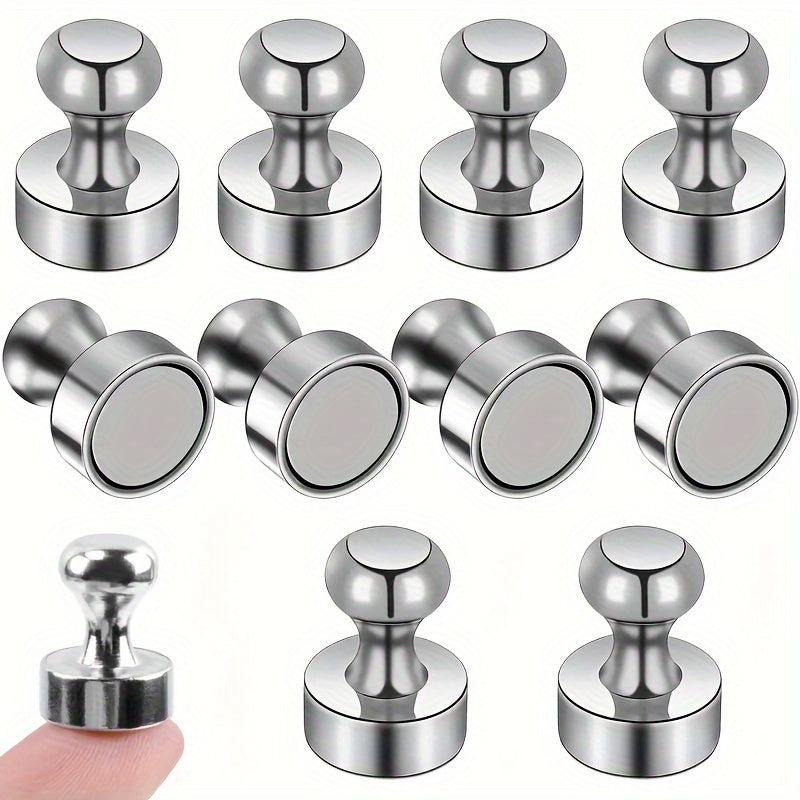 10pc Strong Magnets Whiteboard Refrigerator Small Push Pins Office