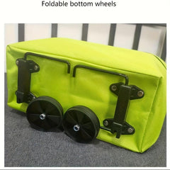 Folding Hand Trolley Shopping Cart Wheeled Bag Oxford Cloth