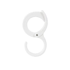 5pcs S Hook Plastic Adjustable Strong Hook Wardrobe Hanging Clothes Bags