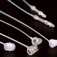 1000pcs Transparent Loop Pins Safety Threads, 4cm Length