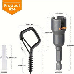 20pcs Snap Hanging Hooks for Bonsai with Safety Buckles