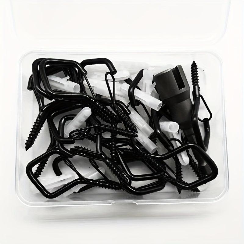 20pcs Snap Hanging Hooks for Bonsai with Safety Buckles