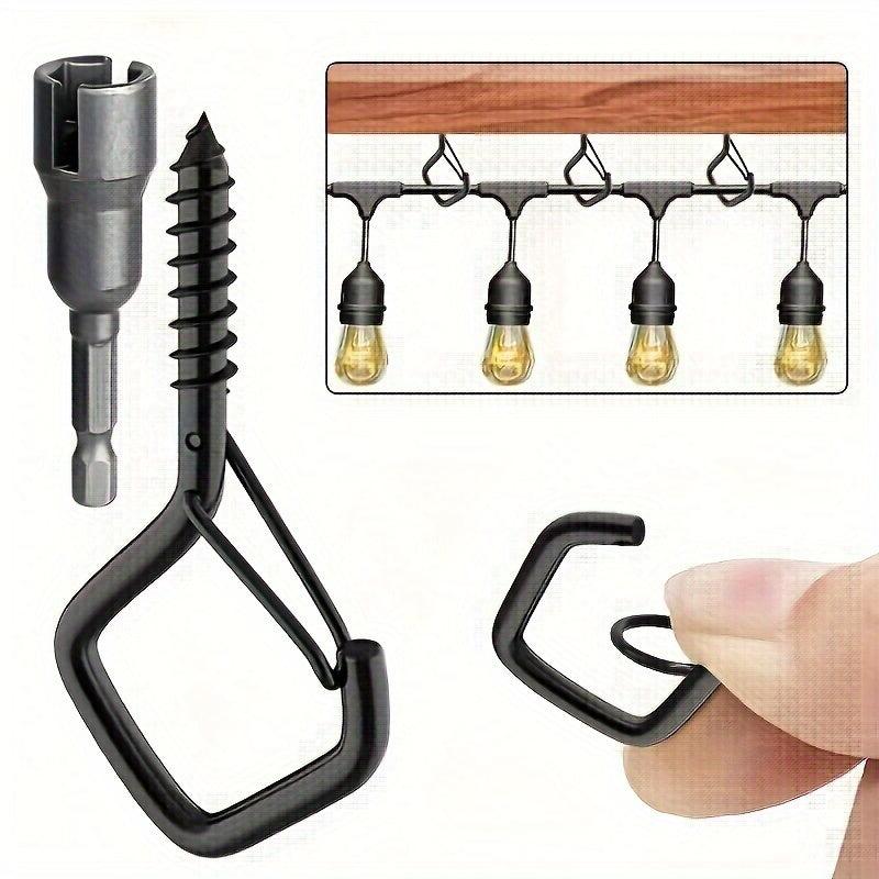 20pcs Snap Hanging Hooks for Bonsai with Safety Buckles