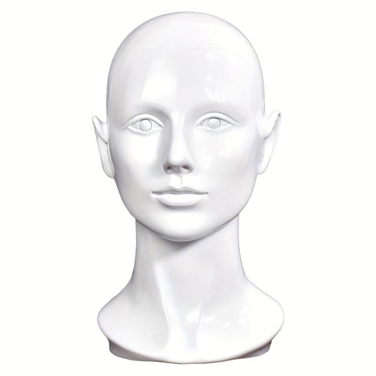 Female Mannequin Head Hat Scarf Wig Display Stand