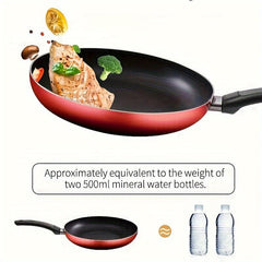 COOKER KING Non-Stick Frying Pan with Glass Lid