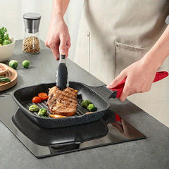 COOKER KING 8 66in Non Stick Frying Pan Grill Pan