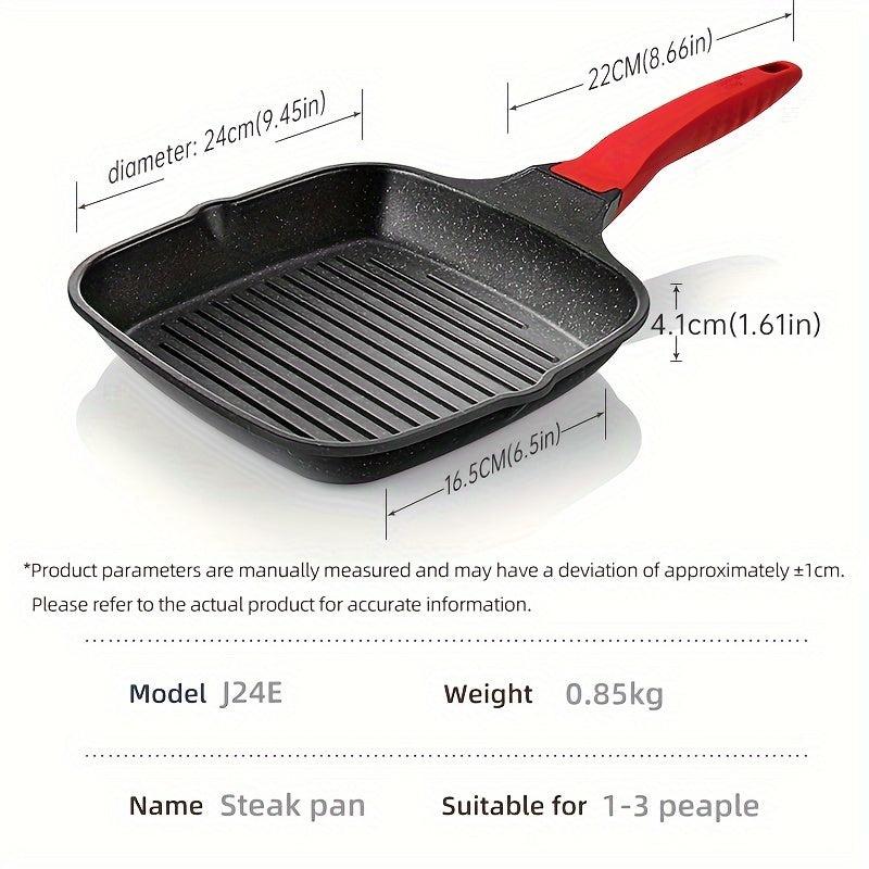 COOKER KING 8 66in Non Stick Frying Pan Grill Pan