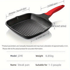 COOKER KING 8 66in Non Stick Frying Pan Grill Pan