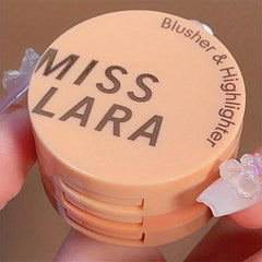 3-Layer Blusher Palette High Gloss Makeup