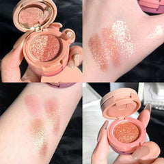Glitter Sequins Eyeshadow Palette in Earth Tones