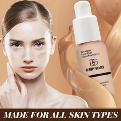 Silky Soft Liquid Foundation Matte Full Coverage Lightweight