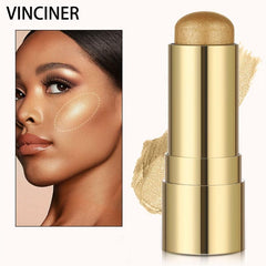 Glitter Contouring Bronzer Pen for Face Shimmer Powder Stick