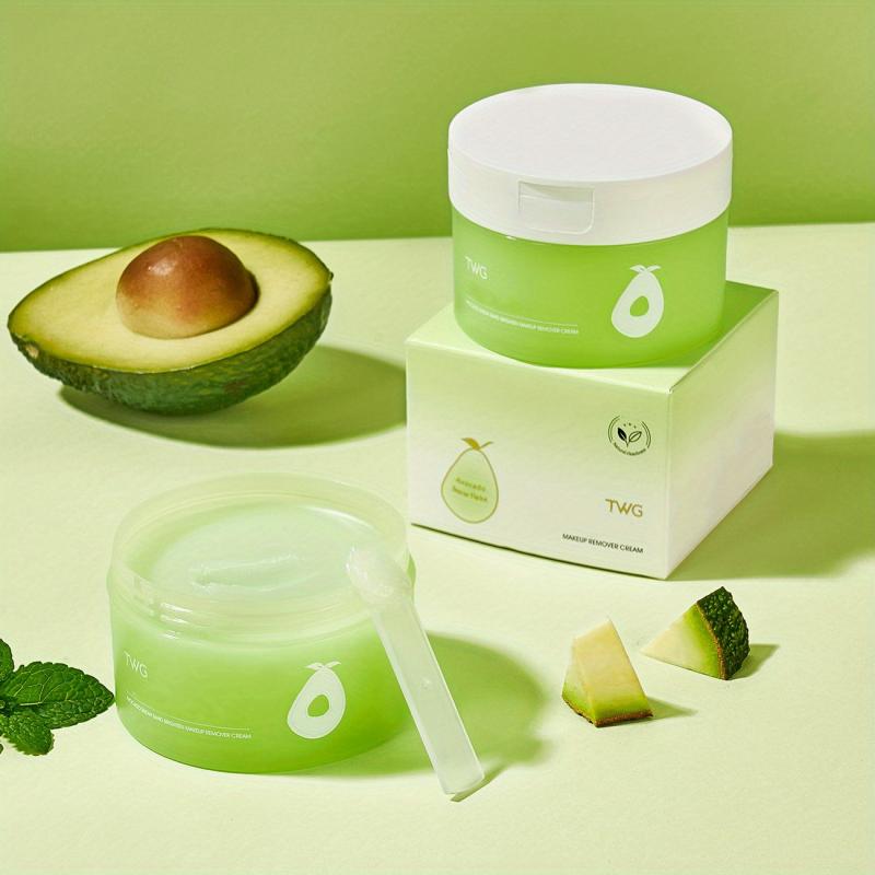 Avocado Makeup Remover Cream - Gentle Deep Cleansing for Face Eyes Lips
