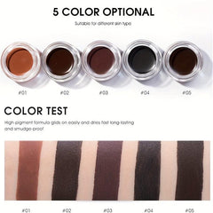 Waterproof Eyebrow Enhancers Cream with Brush