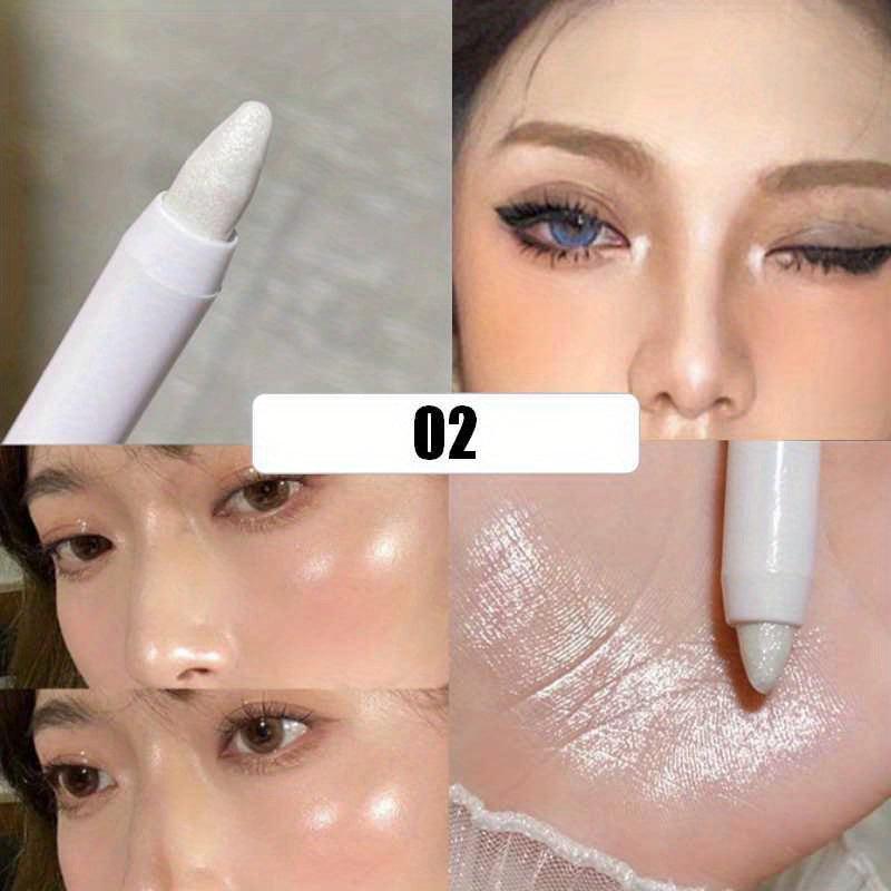 Glitter Eyeliner Highlighter Pencil Long Lasting