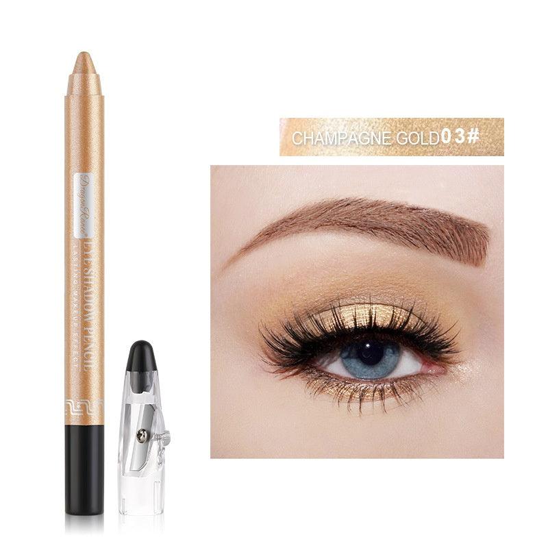 Pearly Eyeshadow Pen Shimmer Glitter Brightening Eyeshadow 12 Colors