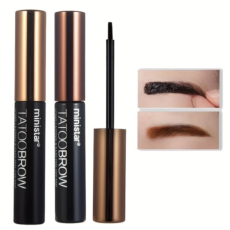 Long Lasting Tattoo Eyebrow Gel Tint Waterproof Transfer Proof - Gray Brown