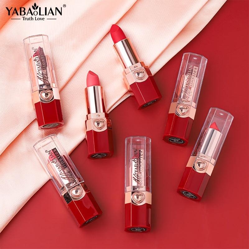 12 High Pigmented Matte Lipsticks Waterproof Long Lasting Cosmetics