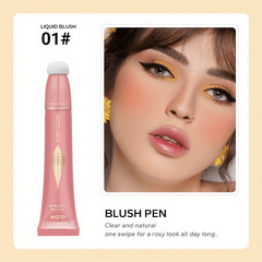 Pearly Blush Highlighter Cream with Sponge Applicator