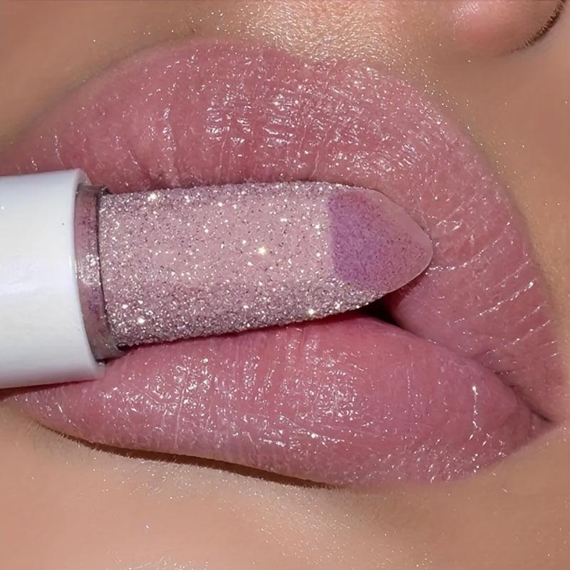 Glitter Star Lipstick Nourishing Makeup Waterproof Long Lasting Cosmetic Jelly