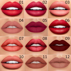 Red Matte Lip Liner Waterproof Long Lasting Lipstick Pencil