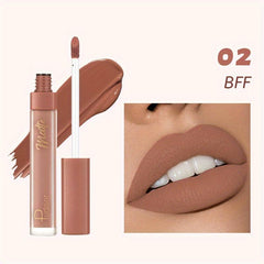 12 Colors Waterproof Matte Lip Colors Smudge Proof Rich Rendering