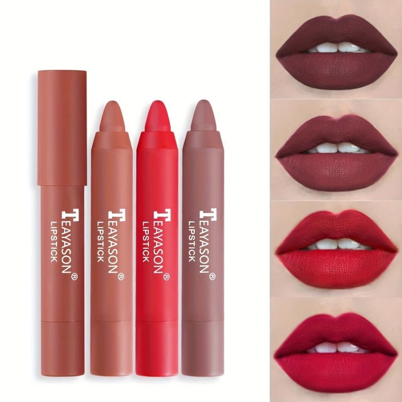 12-Piece Matte Lipstick Set with Long-Lasting Velvet Lip Liners & Primer