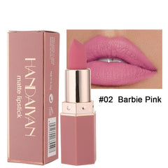 6 Colors Creamy Matte Lipsticks Waterproof Long Lasting Makeup