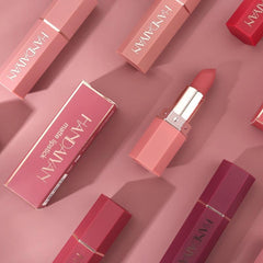 6 Colors Creamy Matte Lipsticks Waterproof Long Lasting Makeup
