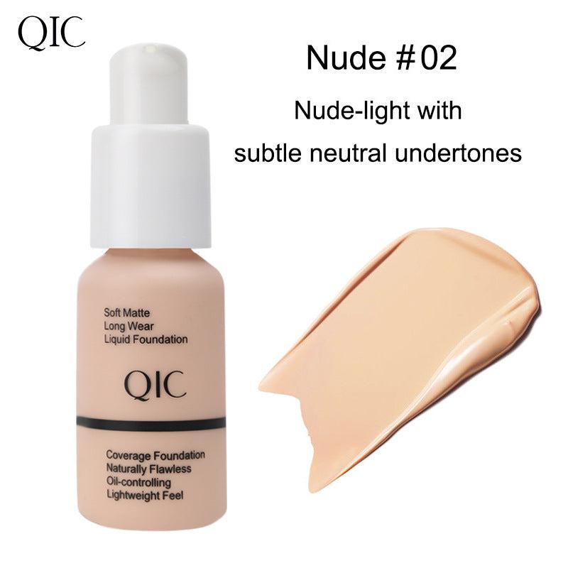 Matte Finish Full Coverage Foundation & Concealer