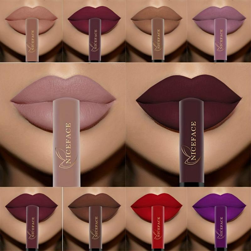 20-Color Matte Lip Glaze Long-Lasting Lipstick